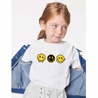 חולצות לילדים | חולצת סמיילי | פיצקולים
