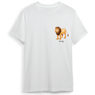 חולצה משפחתית LIONS | אבא | פיצקולים