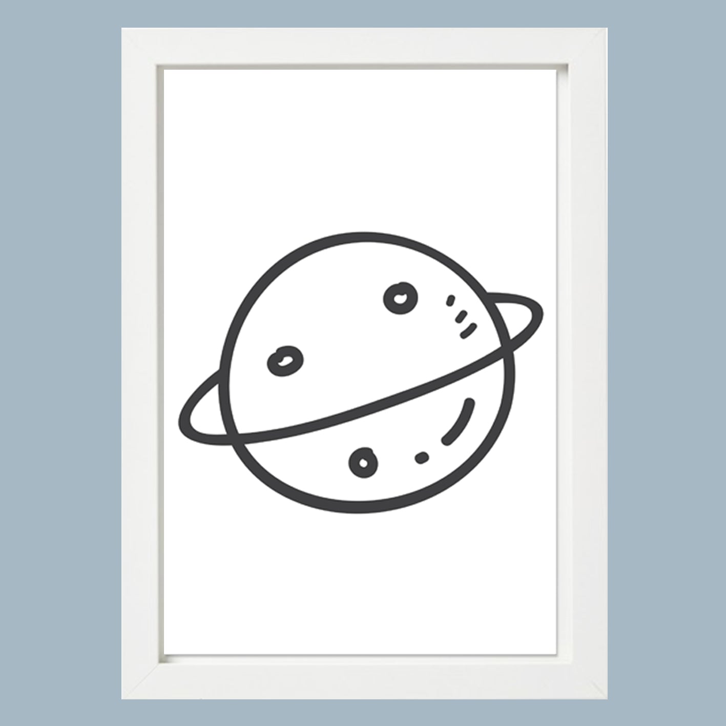 זוג תמונות ממוסגרות- SPACE